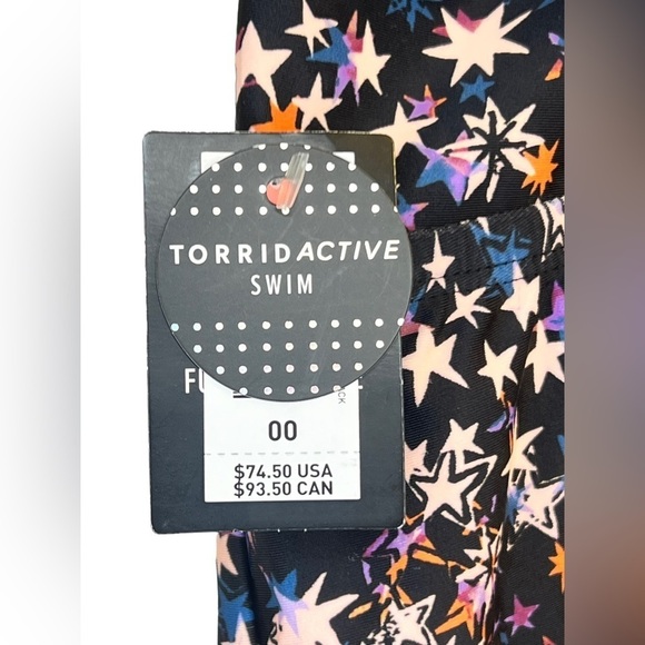 Torrid Wireless Racerback Tankini Size M - Picture 10 of 12